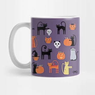 Halloween Cats Mug